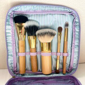 TARTE Limited Edition Holiday Brush & Makeup Bag Set NEW | RARE!